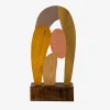Abstract Assembly Sculpture - Harvest Moon