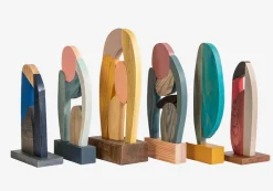 Abstract Assembly Sculpture - Nightfall