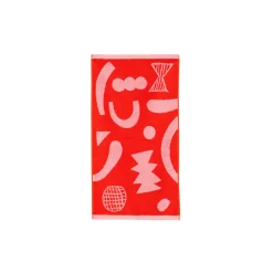 Abstract Shapes Hand Towel