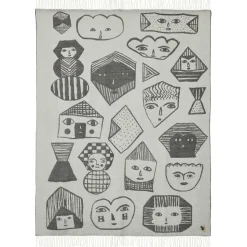 Allsorts Jumbo Lambswool Throw