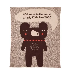 Bespoke Welcome Baby Blanket