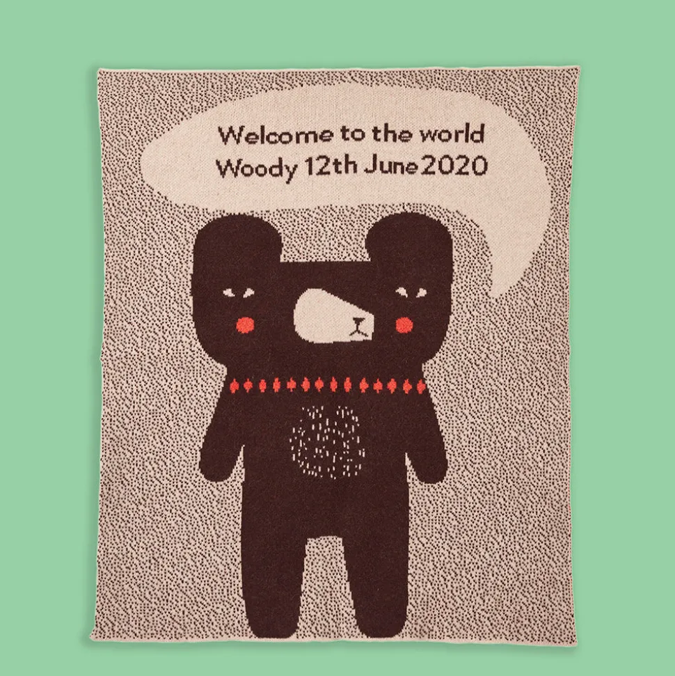 Bespoke Welcome Baby Blanket