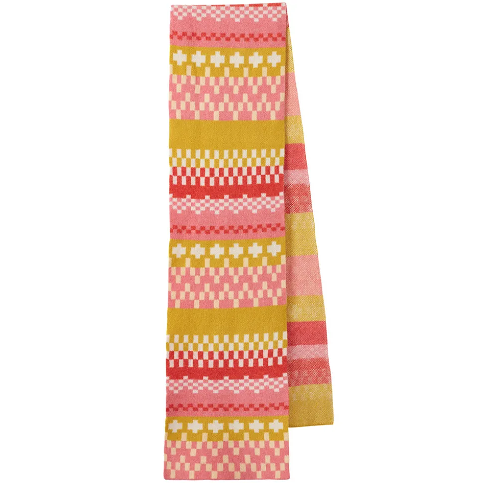 Big Stitch Scarf - Lipstick