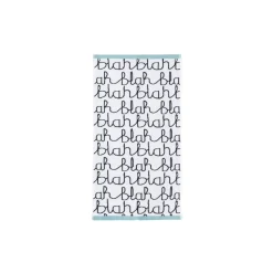 Blah Blah Hand Towel