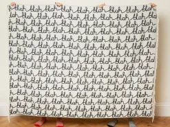 Blah Blah Lambswool Throw