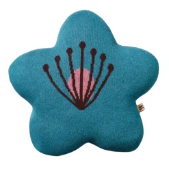 Bloom Shaped Cushion - Blue