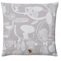 Doodle Dance Woven Square Cushion