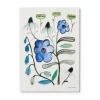 Floral Print - Blue