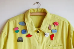 Flower Pin Badge