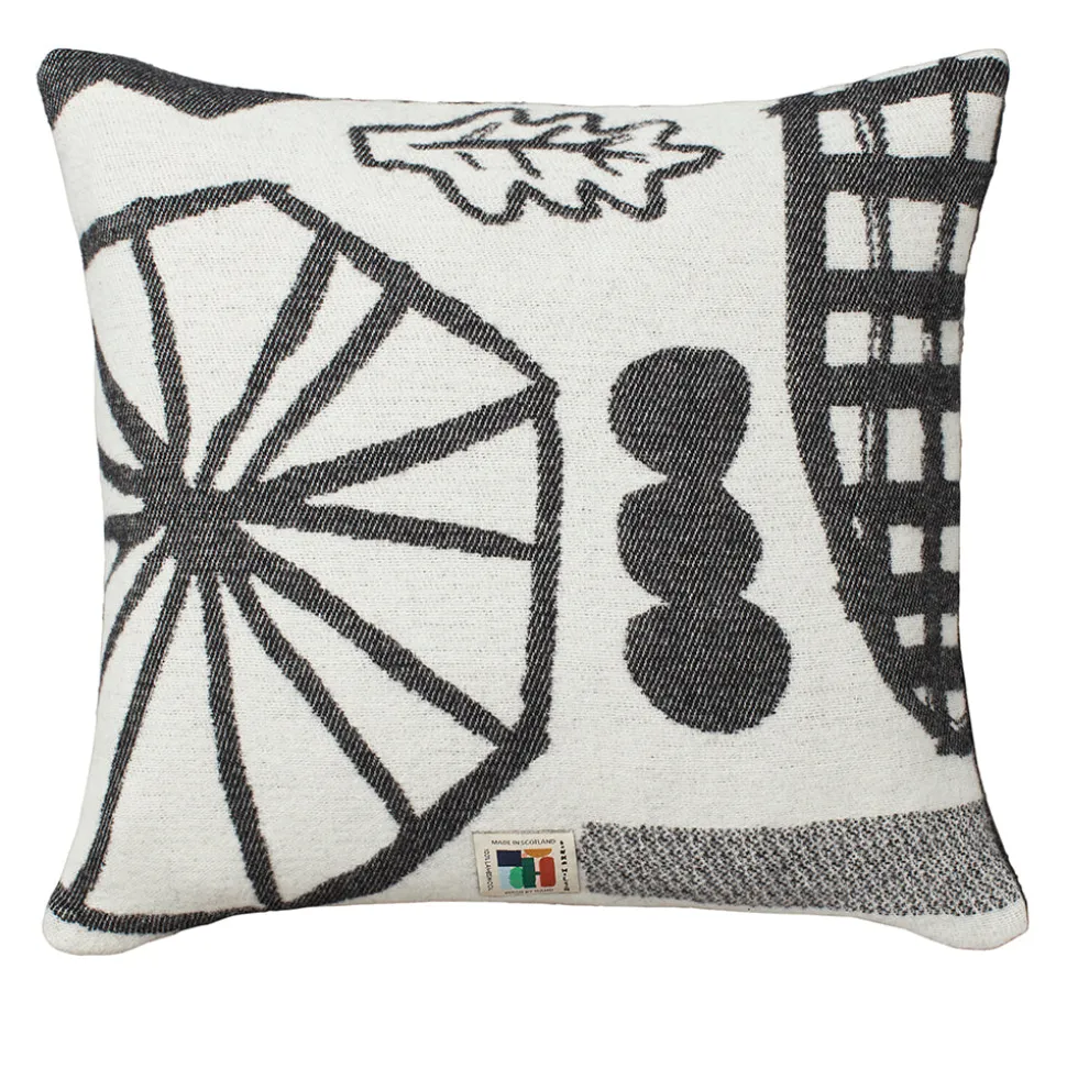 Forager Square Cushion - Black