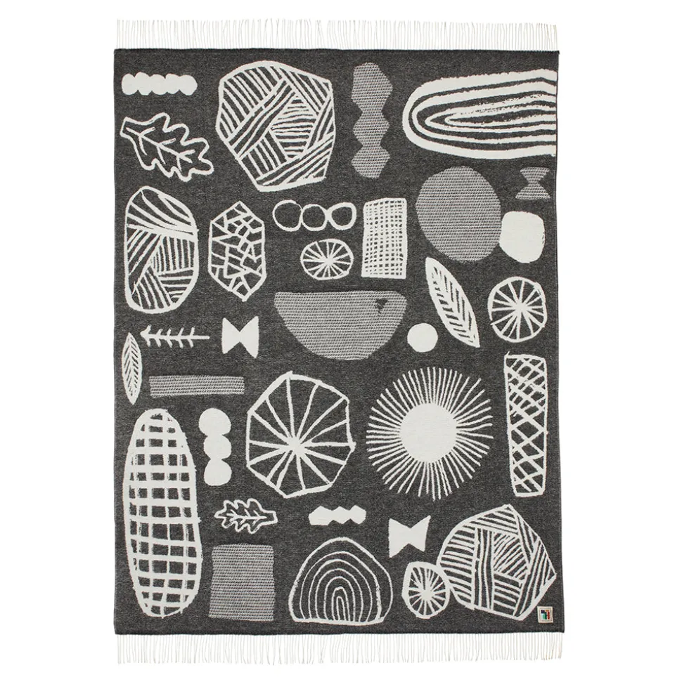 Forager Throw - Black & White