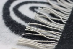 Forager Throw - Black & White