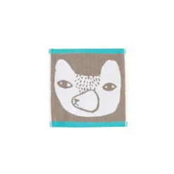 Grey Bear Face Cloth
