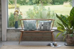 Here Comes The Rain Woven Square Cushion