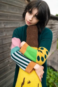 Hettie Turtleneck Jumper - Green