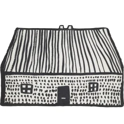 House Shaped Cotton Throw