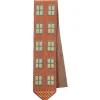 House Shaped Scarf - Ember