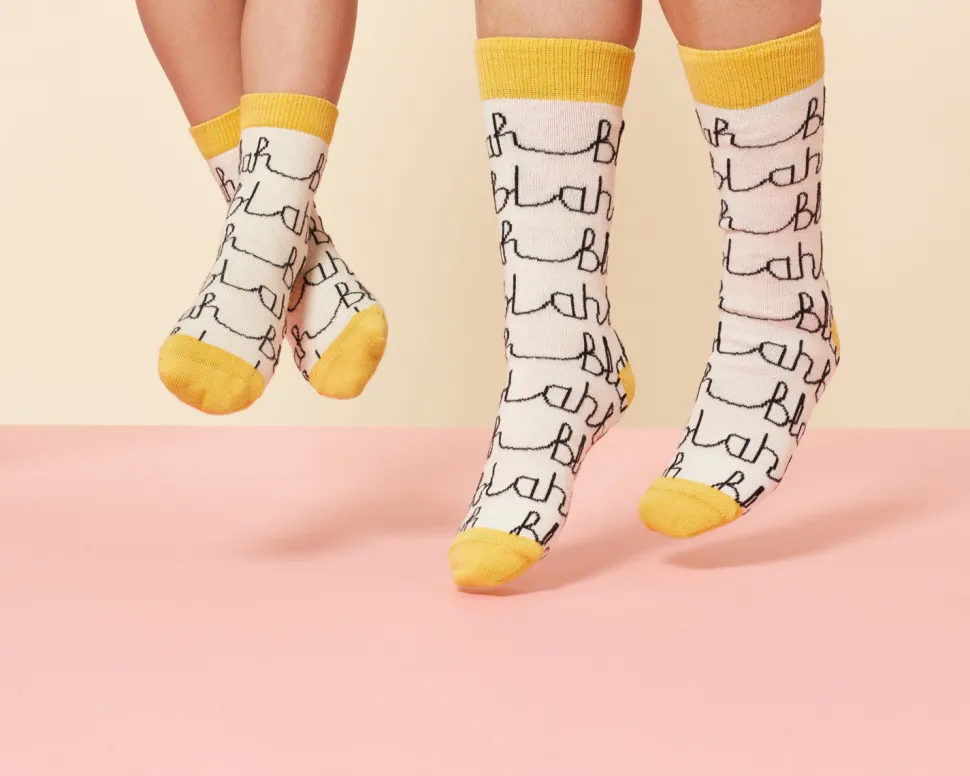Kids Blah Blah Socks