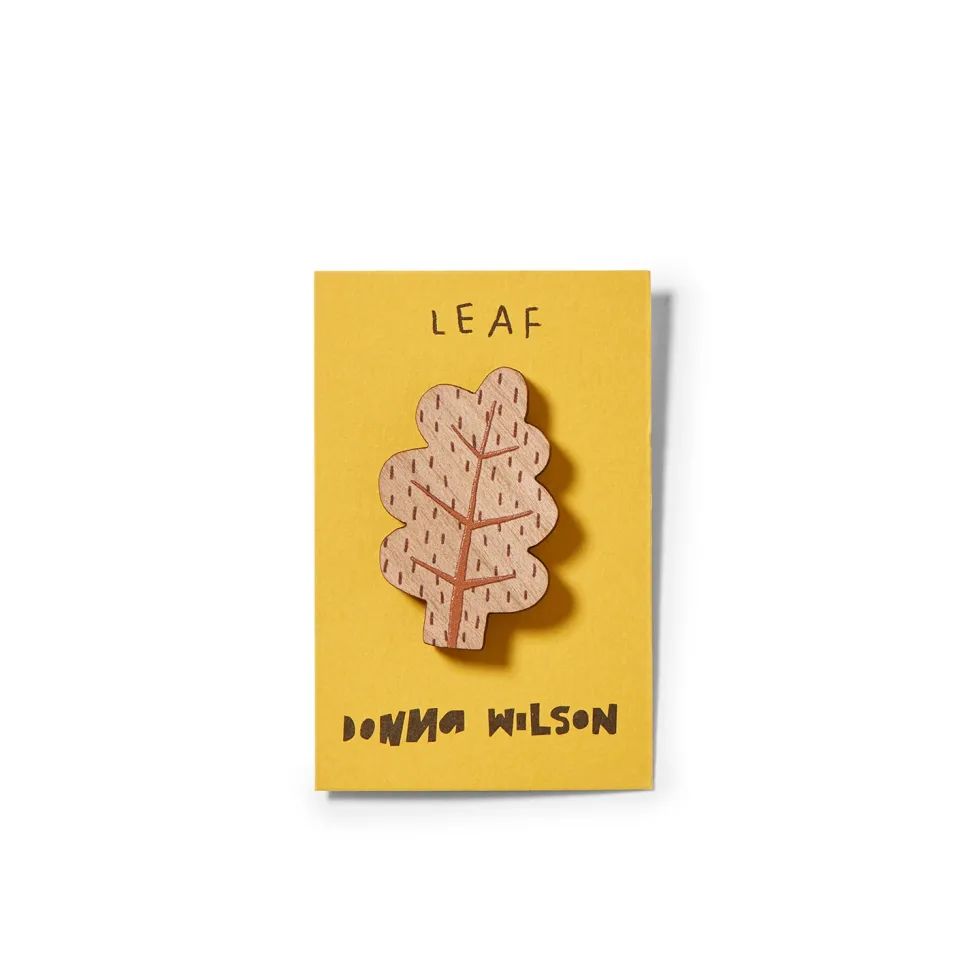 Leaf Pin Badge