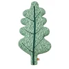 Leaf Shaped Cushion - Green
