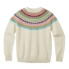 Magic Circle Yoke Jumper - Winter White