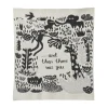 Menagerie Baby Blanket - Ecru